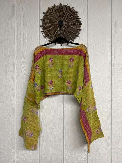 Pareo Kantha Abundance Crop Top 1026 036