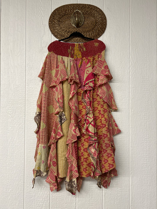 Pareo Kantha Willow Maxi Skirt 0826 251