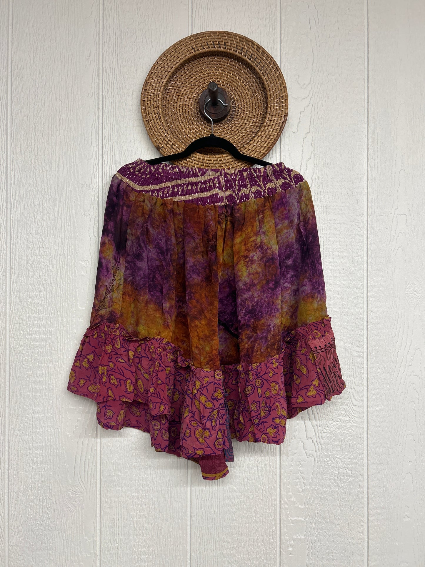 Crepe Sari Lover Cropped Culottes 0726 159