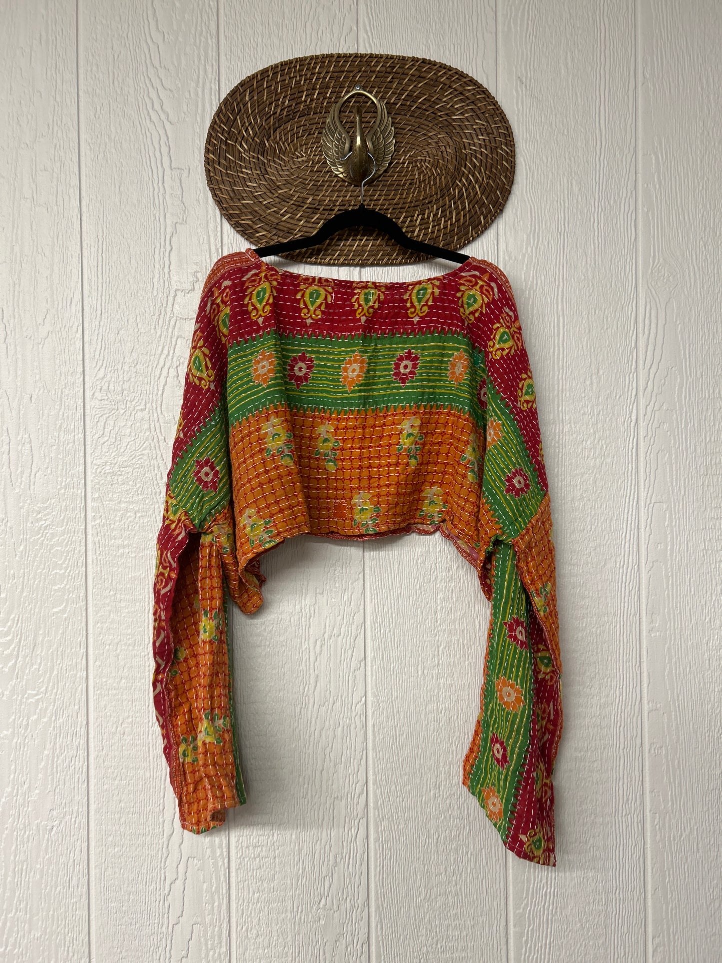 Pareo Kantha Abundance Crop Top 1225 047