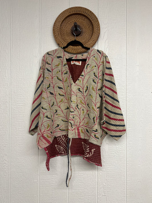 Pareo Kantha Hi-Lo Butterfly Top 0626 252