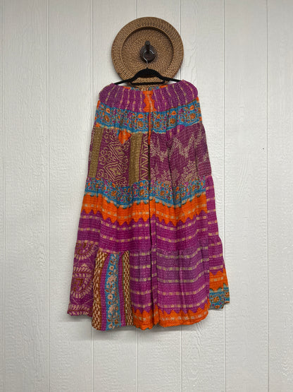 RETAIL Pareo Kantha Lotus Maxi Skirt 0826 045