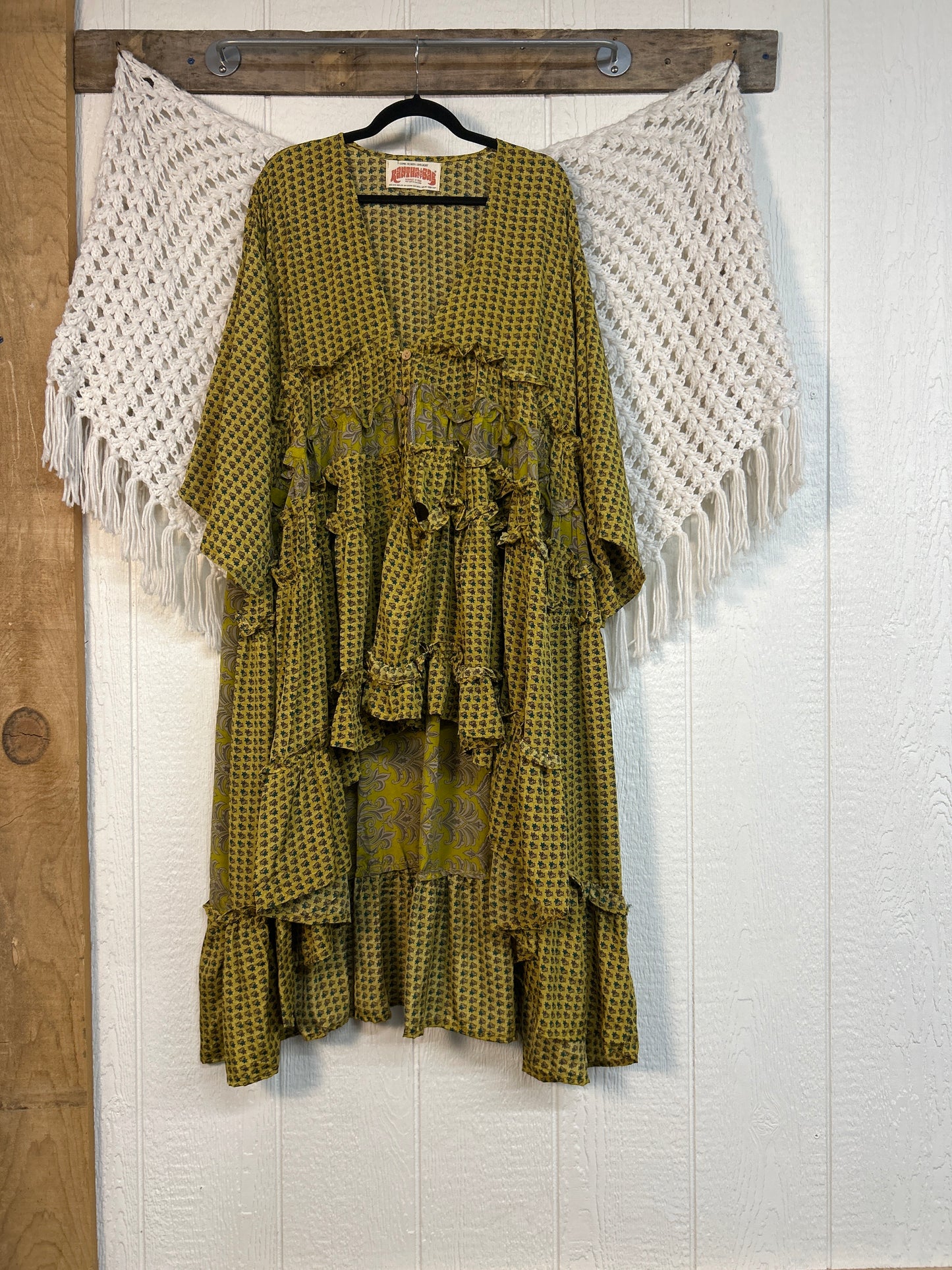 Rasgulla Sari Rhiannon Kimono 0826 015