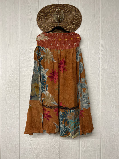 Crepe Sari Inner Peace Wrap Skirt 0626 144