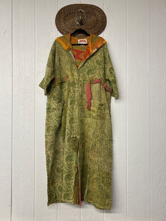 Kantha Zen Hoodie Jumpsuit 0925 006