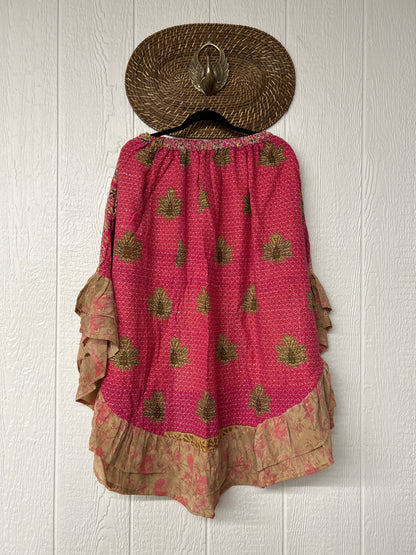 Pareo Kantha Wild Rose Skirt 0426 029