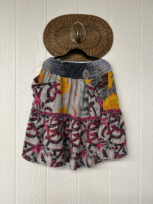 Pareo Kantha Meadow Skirt 0826 214