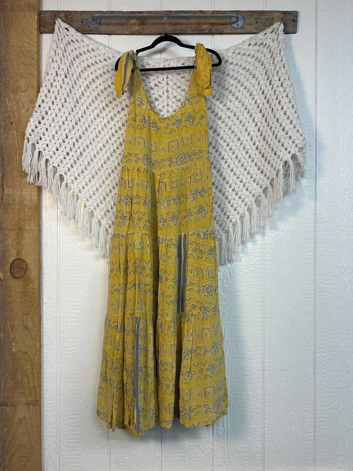 Crepe Sari Celeste Maxi 0426 051