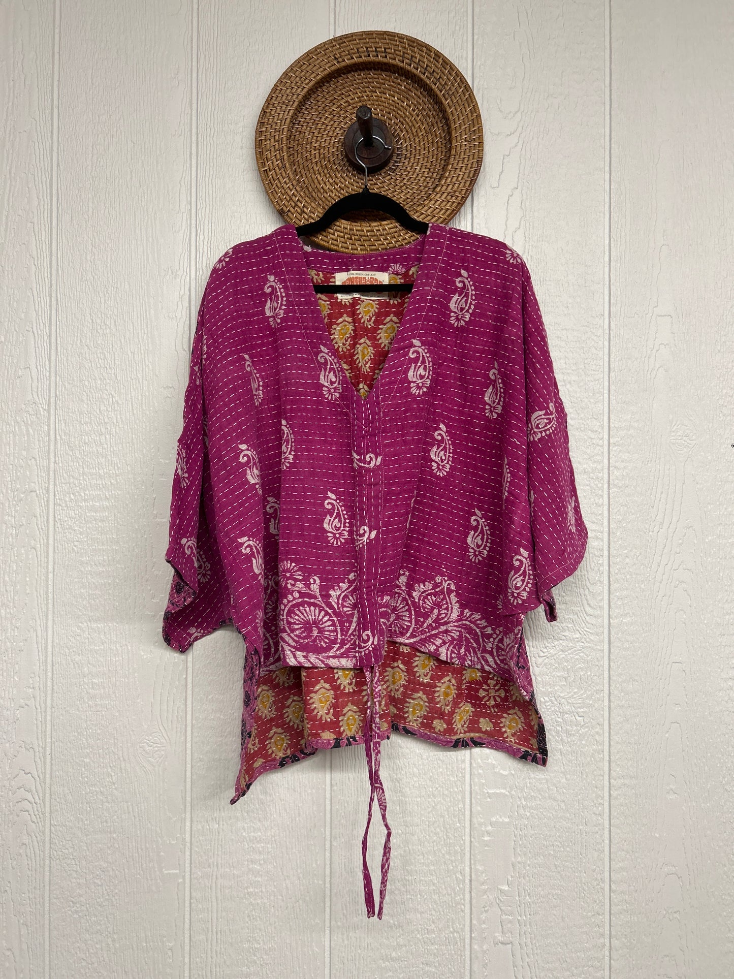 Pareo Kantha Hi-Lo Butterfly Top 0626 199