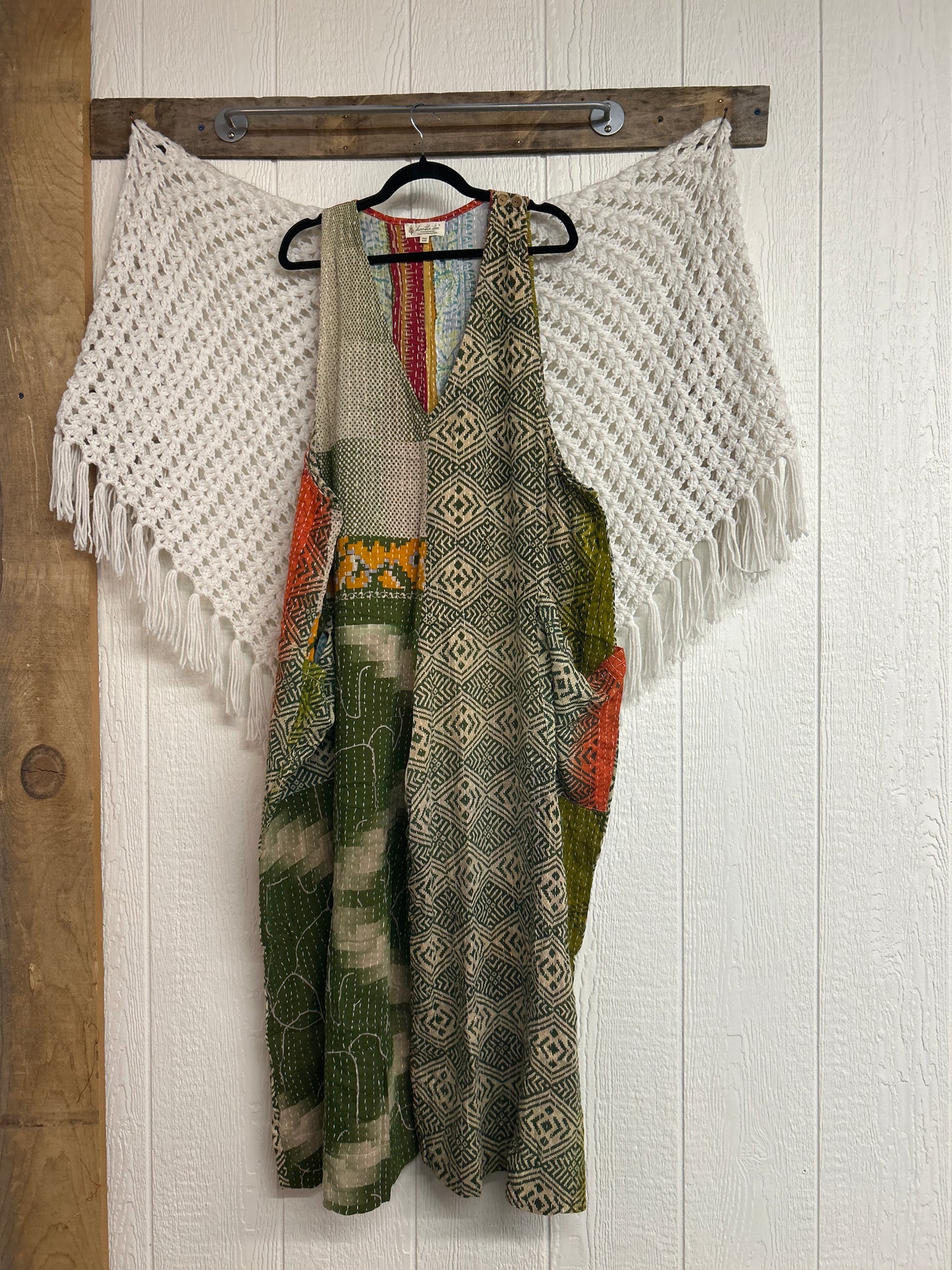 Kantha Harmony Wide Leg Jumpsuit  0825 116