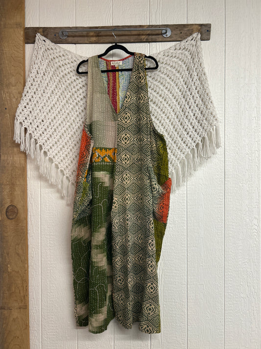Kantha Harmony Wide Leg Jumpsuit  0825 116