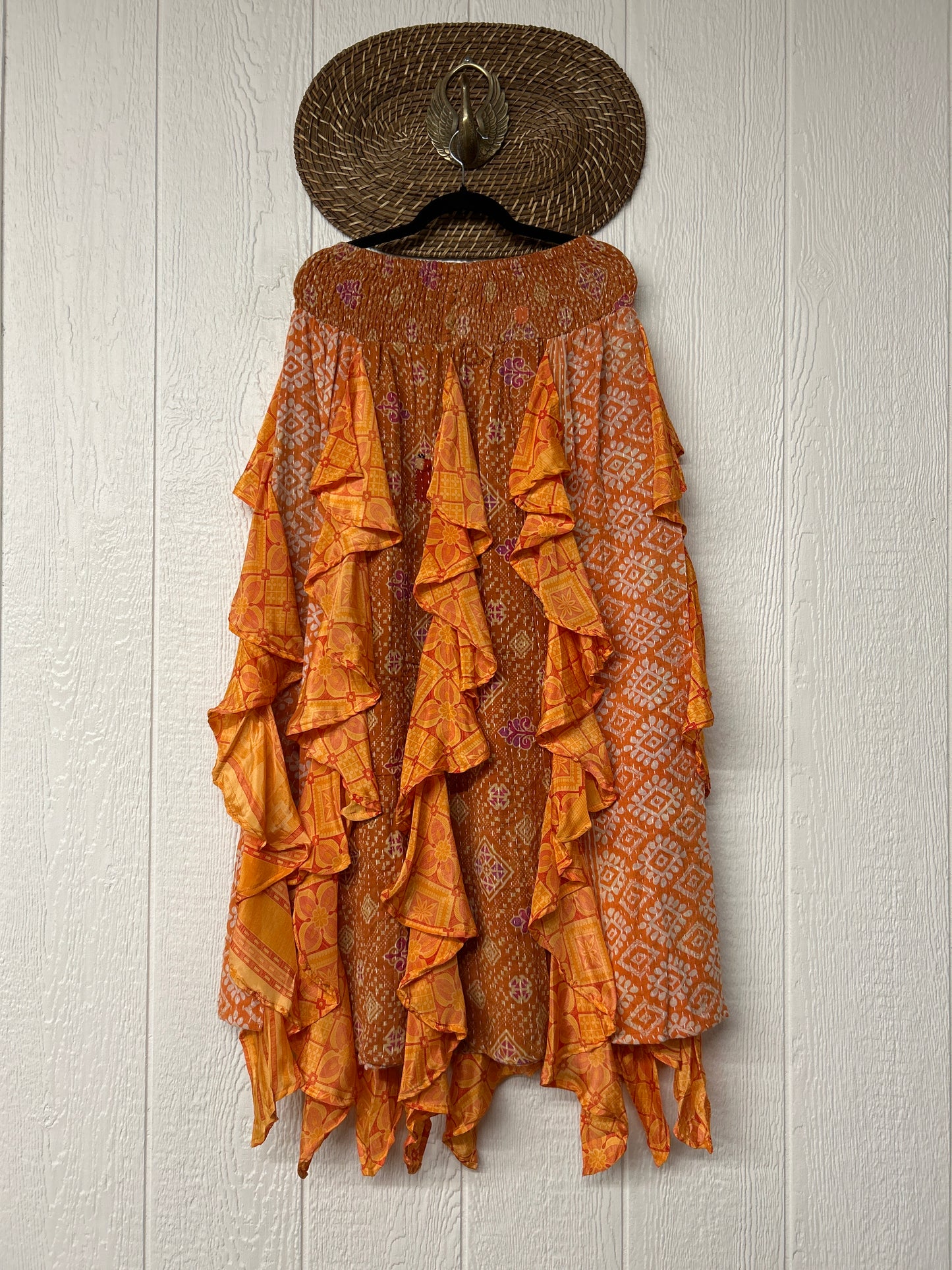 Pareo Kantha Willow Maxi Skirt 0826 176