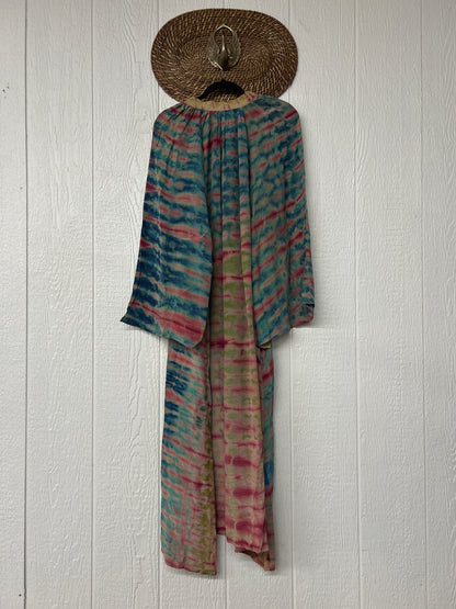 Crepe Sari Woodstock Duster Dress 0226 100