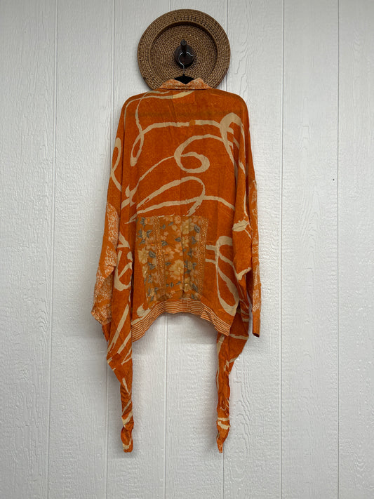 Crepe Sari Nirvana Button Down 1125 218