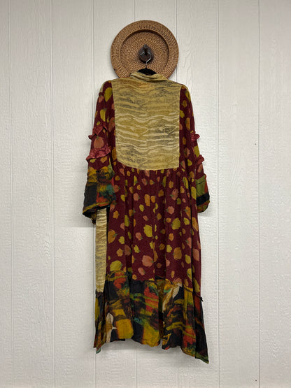 Crepe Sari Rhiannon Duster Dress 0226 141