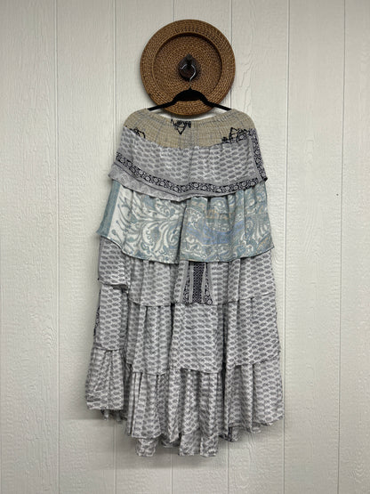 Rasgulla Sari Venus Ruffle Maxi 1125 190