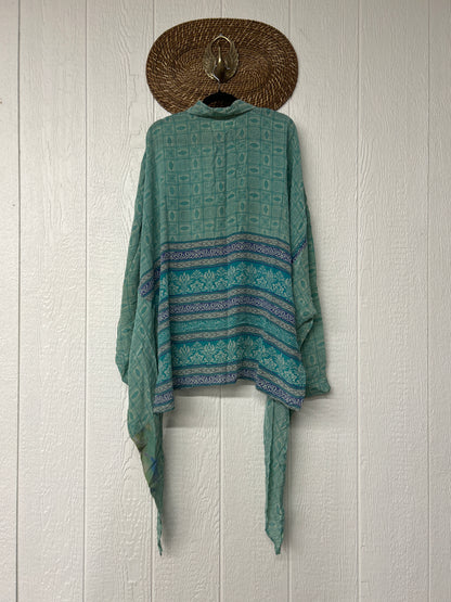 Crepe Sari Nirvana Button Down 1125 148