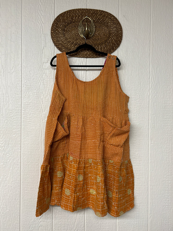 Kantha Meadow Mini Dress 0625 072