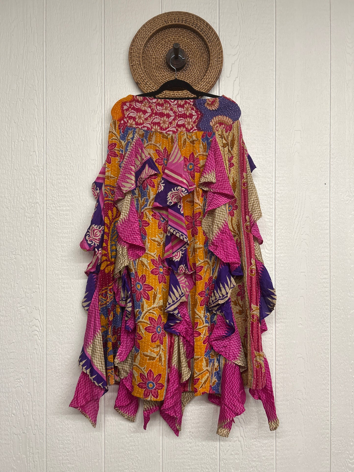 Pareo Kantha Willow Maxi Skirt 0826 084