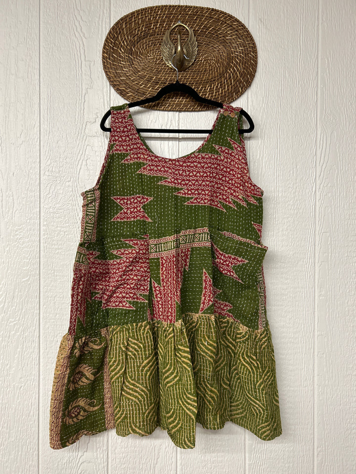 Kantha Meadow Mini Dress 0625 015