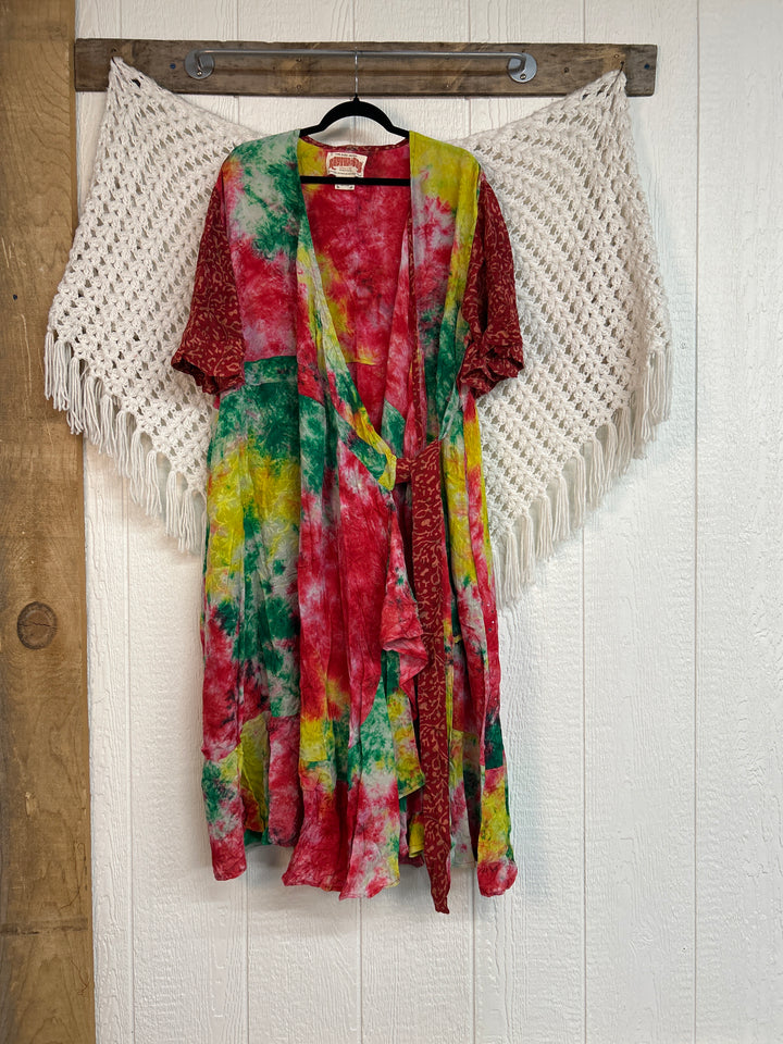 Summer Flourish Wrap Dress 0725 045