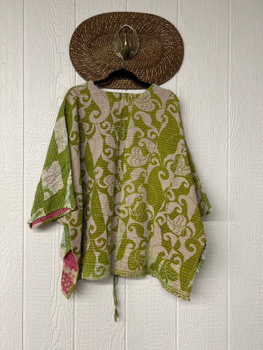 Pareo Kantha Hi-Lo Butterfly Top 0626 081