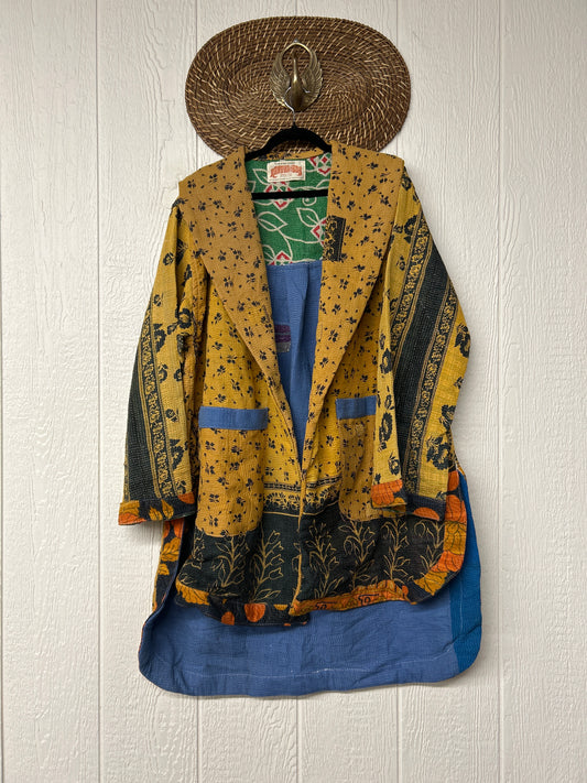 Fine Kantha Drifter Coat 1026 208
