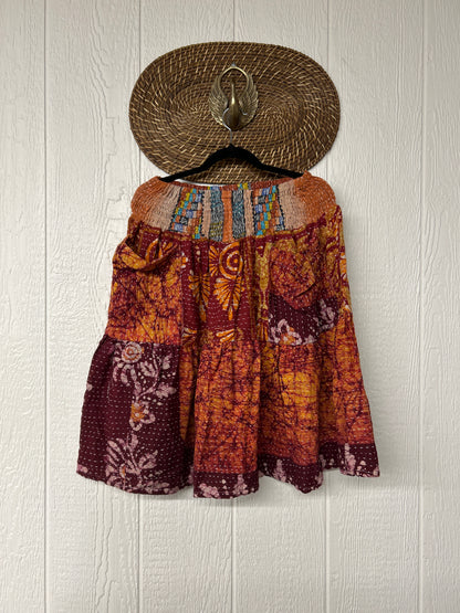 Pareo Kantha Meadow Skirt 0826 242