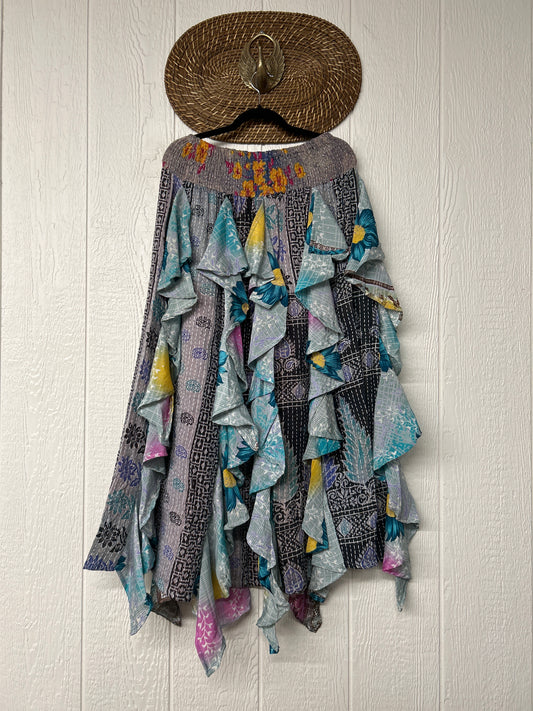 Pareo Kantha Willow Maxi Skirt 0826 109