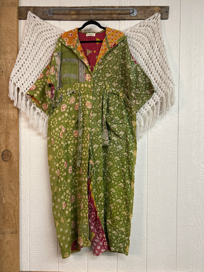 Kantha Zen Hoodie Jumpsuit 0925 232
