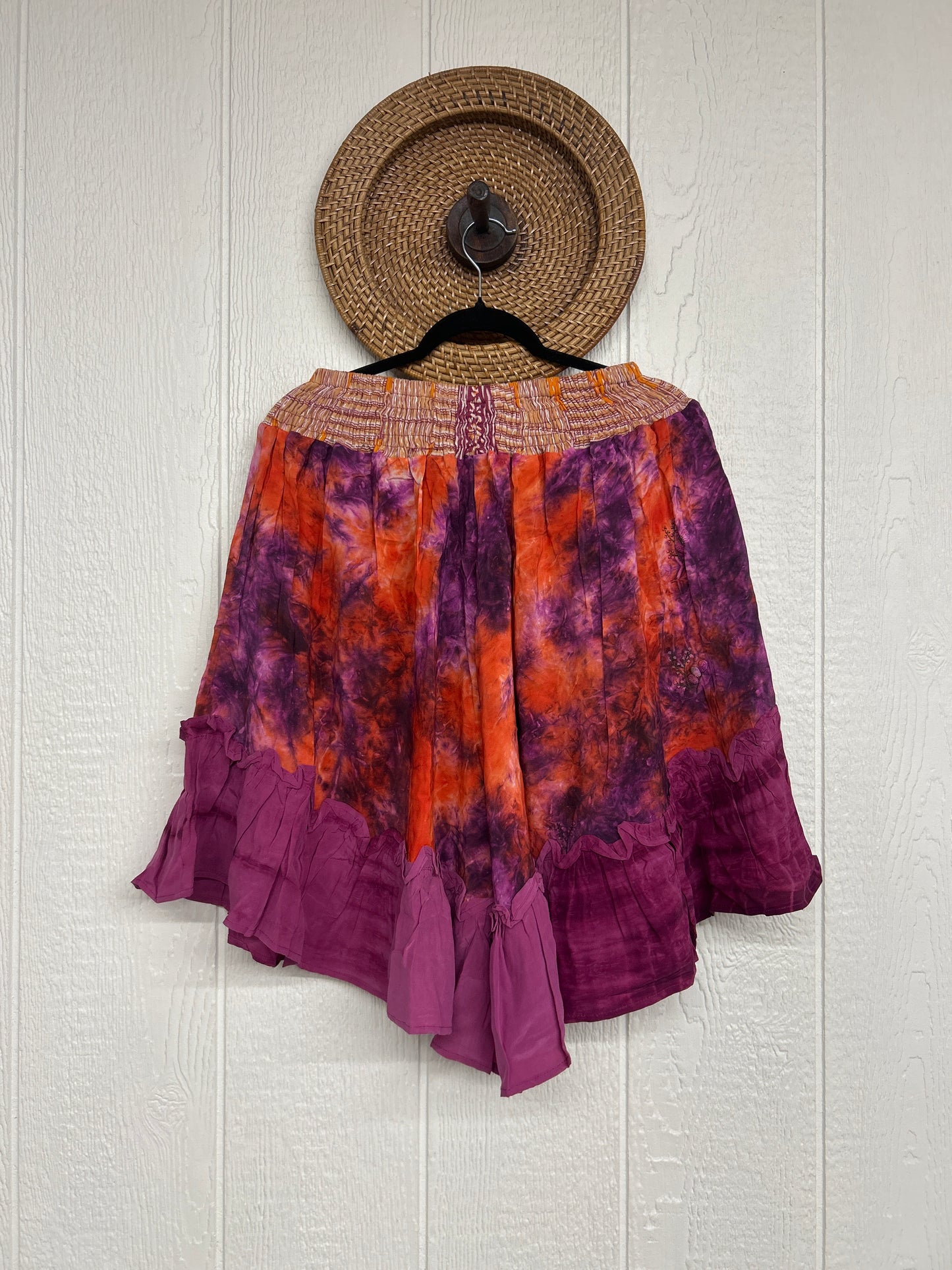 Crepe Sari Lover Cropped Culottes 0726 210