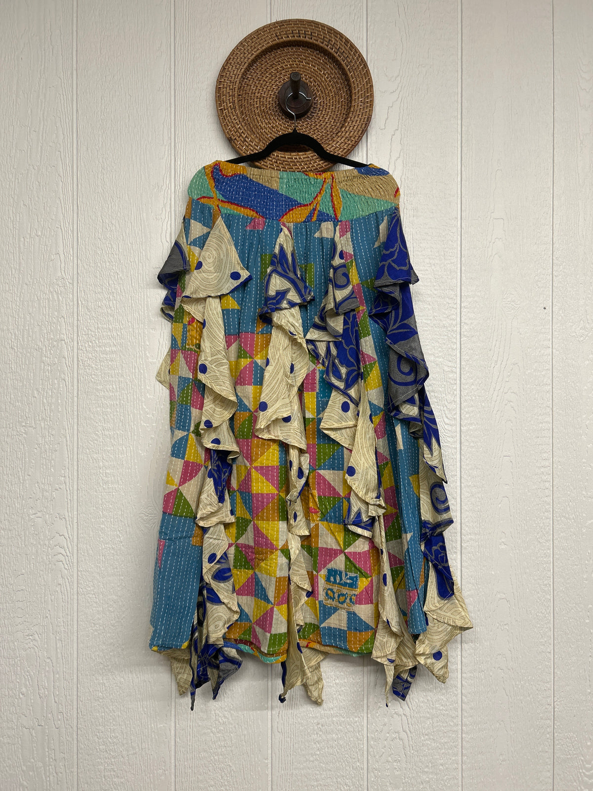 Pareo Kantha Willow Maxi Skirt 0826 052