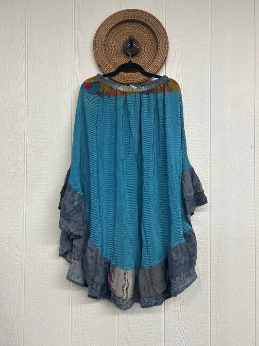 Crepe Wild Rose Skirt 1025 250