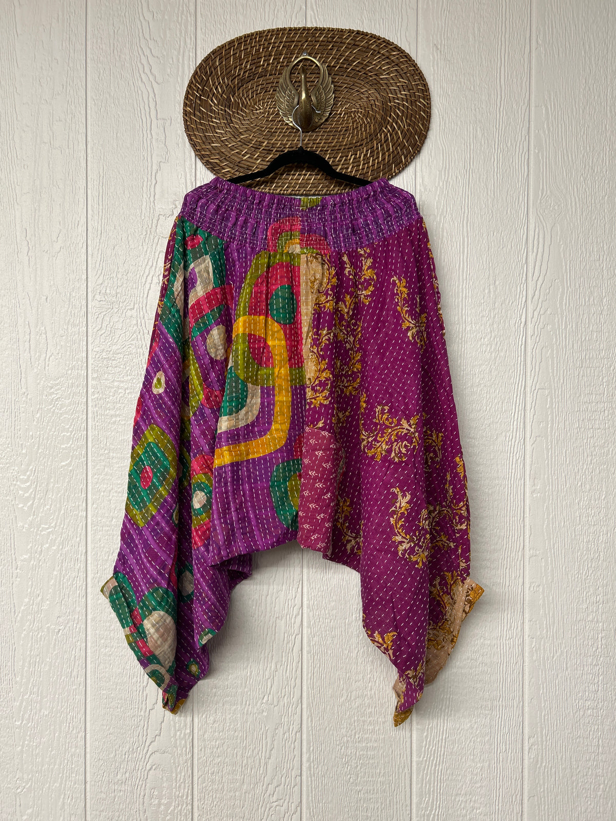 RETAIL Pareo Kantha Everyday Cropped Harems 0726 069