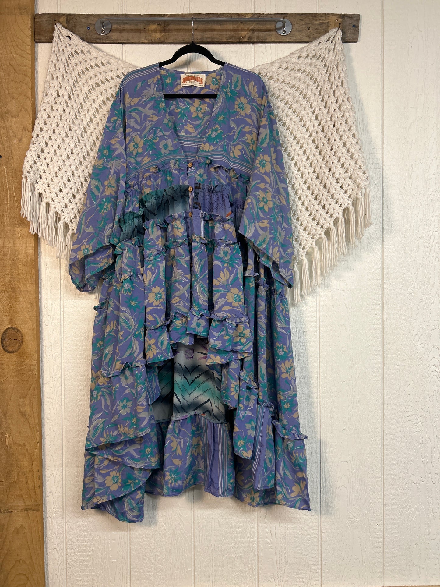 Rasgulla Sari Rhiannon Kimono 0826 089