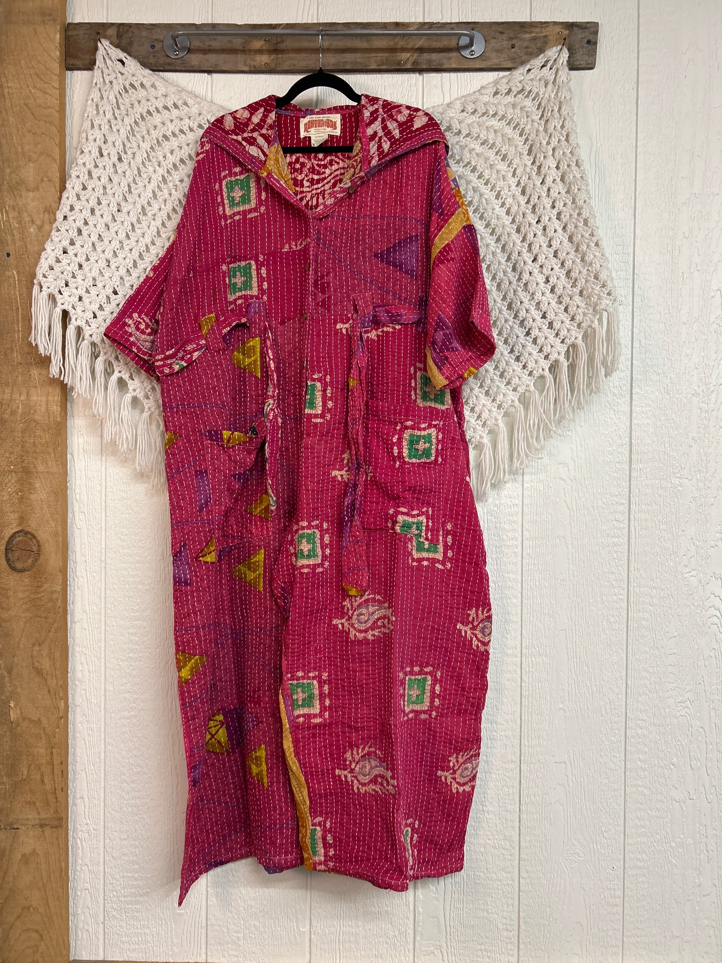 Kantha Zen Hoodie Jumpsuit 0925 238