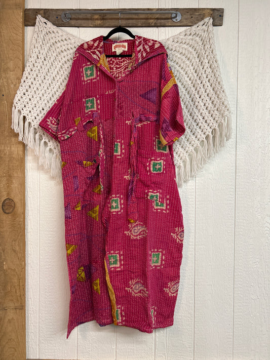 Kantha Zen Hoodie Jumpsuit 0925 238