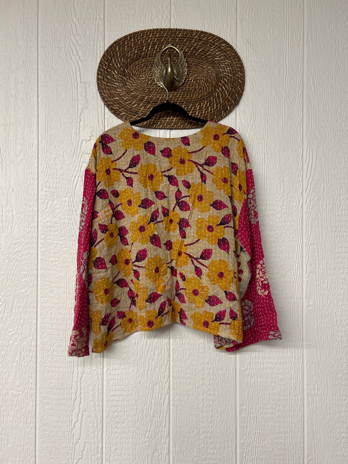 Pareo Kantha Wanderer Pocket Crop Top 0226 134