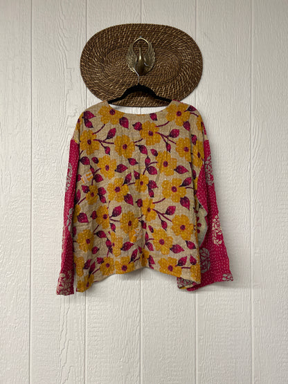 Pareo Kantha Wanderer Pocket Crop Top 0226 134