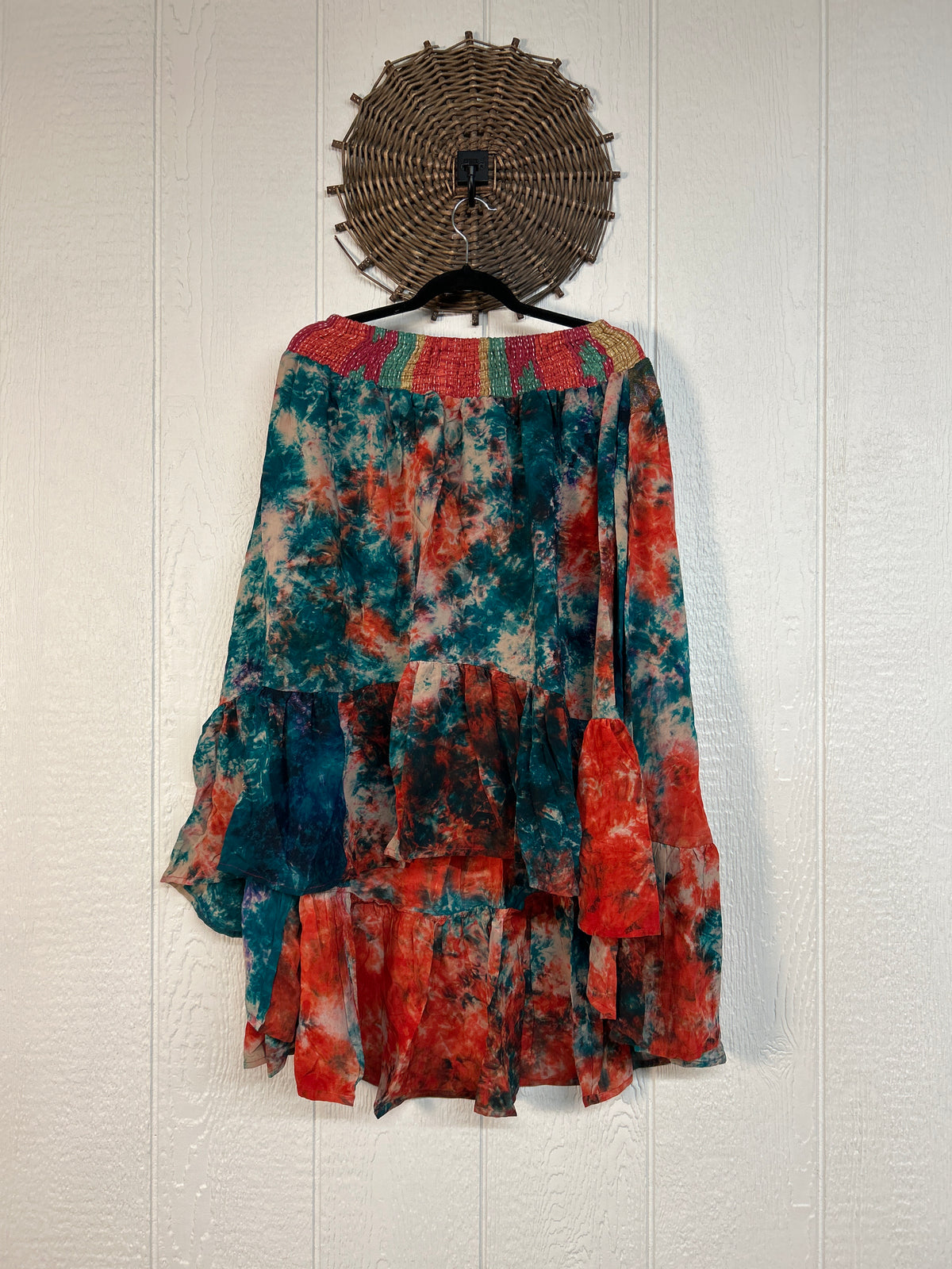 Crepe Sari Dahlia Skirt 1026 154