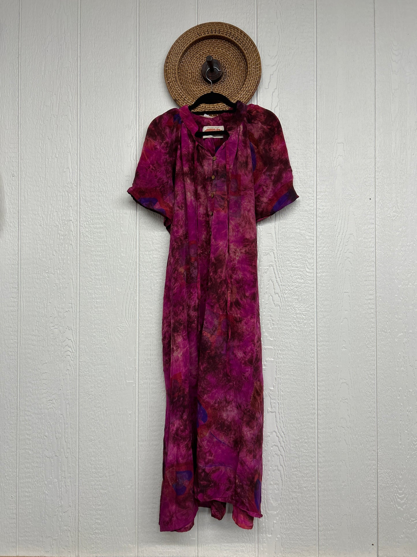 Crepe Sari Summer Woodstock Duster 0626 120