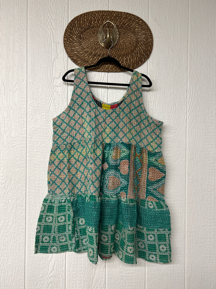 Kantha Meadow Mini Dress 0625 205