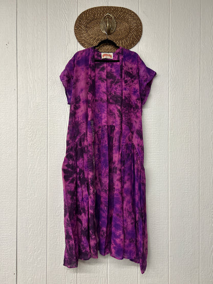 Crepe Sari Summer Evermore Kimono 0726 132