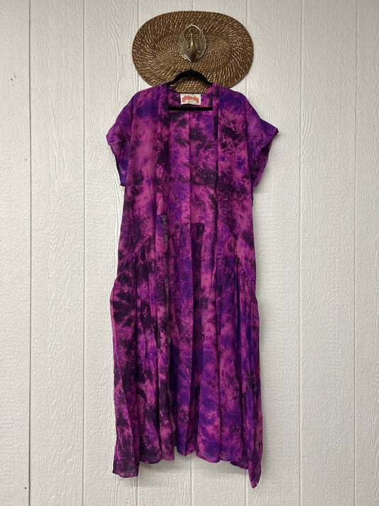Crepe Sari Summer Evermore Kimono 0726 132