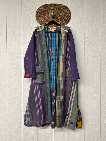 Fine Kantha Rising Sun Coat 1125 011