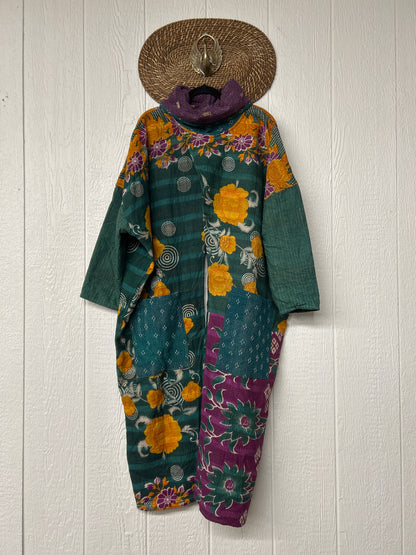 Fine Kantha Cowl Split Pullover 1225 015