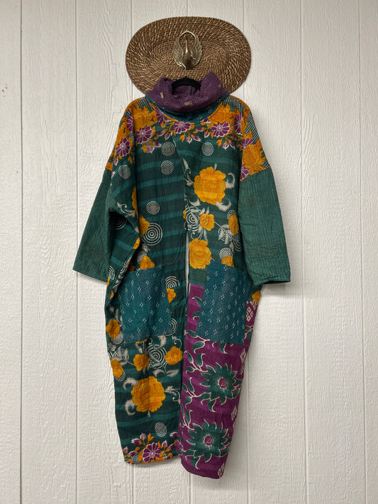 Fine Kantha Cowl Split Pullover 1225 015