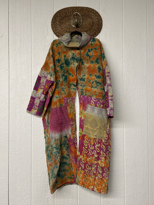 Fine Kantha Cowl Split Pullover 1225 145