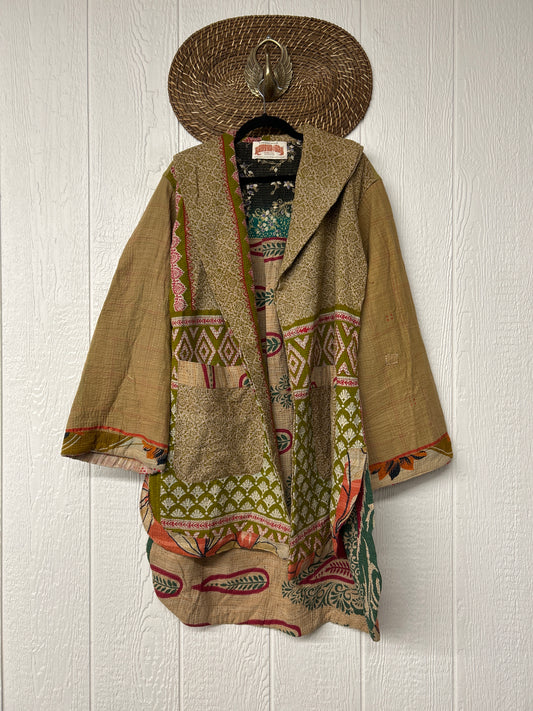 Fine Kantha Drifter Coat 1026 169