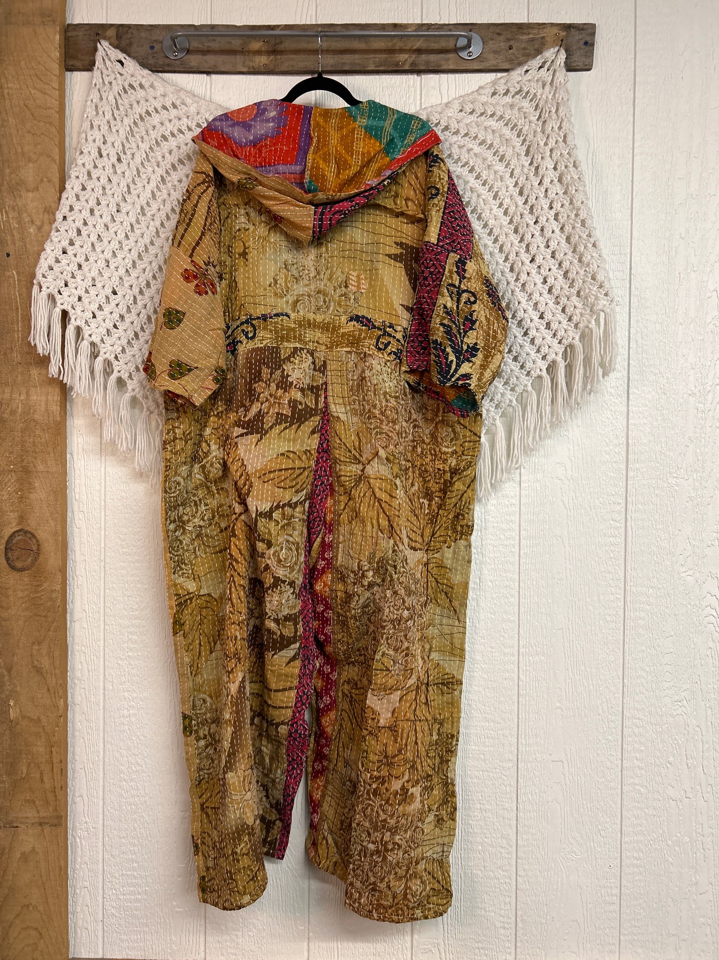 Kantha Zen Hoodie Jumpsuit 0925 235